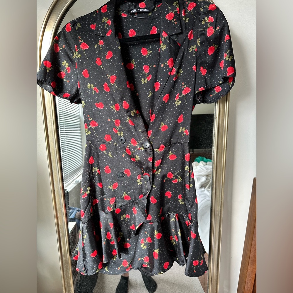 Zara Floral Print Romper